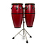 LP - LP646DII-RD - 10"-11" Discovery II Conga Set w/ Stand - Red