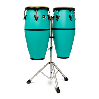 LP LP - LP646DII-SF - 10"-11" Discovery II Conga Set w/ Stand - Sea Foam