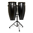 LP - LP646NYII-BK - City II 10"/11" Conga Set - Black Gc/Mf