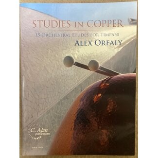 C. Alan Publications Studies in Copper for Timpani by Alex Orfaly - 15020