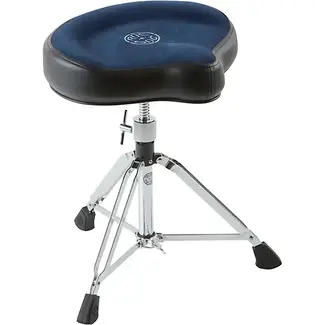 Roc-N-Soc Roc-N-Soc - MS-O-B - Manual Spindle Drum Throne w/ Original Seat (Blue)