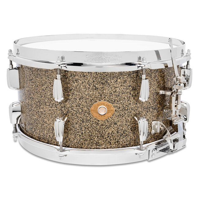 Slingerland - SLFP0714SMK088 - 7x14 Radio King Solid Maple Snare Drum - Gold Glass
