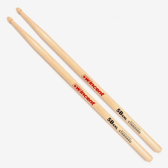 Wincent - W5BXXL - 5BXXL Hickory Acorn Tip Drumsticks