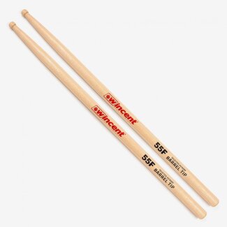 Wincent Wincent - W55FBT - 55F Barrel Tip Hickory Drumsticks