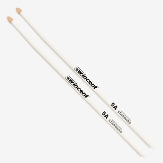 Wincent Wincent - W5ACW - White 5A Hickory Acorn Tip Drumsticks