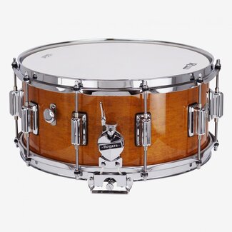 ROGERS Rogers - 37FWS - Dyna-sonic 6.5x14 Classic Snare Drum Fruit Wood Stain w/BT Lugs