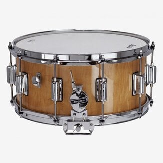 ROGERS Rogers - 37WWCM - Dyna-sonic 6.5x14 Classic Snare Drum Wildwood Curly Maple w/BT Lugs