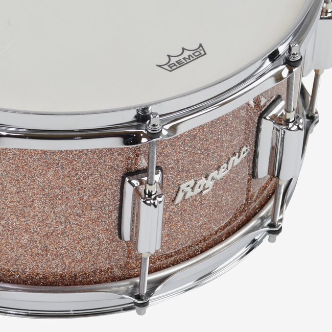 Rogers - 37CS - Dyna-Sonic 6.5x14 Classic Snare Drum - Champagne Sparkle Lacquer w/BT Lugs