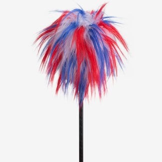 Danmar Percussion Danmar - 209RWB - Fuzzy Bass Drum Beater - Red, White, and Blue