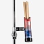 Danmar Percussion - 1027RWB - Aluminum Stick Holder, RWB Alcohol Ink
