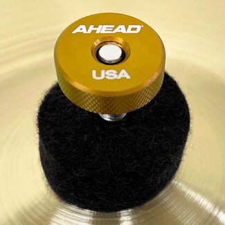 Ahead AHEAD - AHSN-GLD - Speed Nuts Knurled Metal Cymbal Washer 4 Pack -Gold