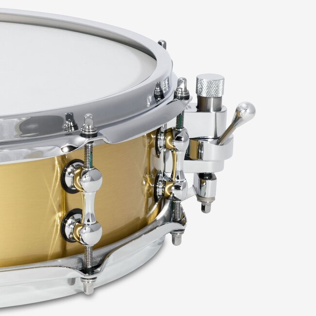 Ahead - AS414PBB - 4"x14" Polished 3mm Cast Bell  Brass, Brass Hardware w/ Trick Throw-off