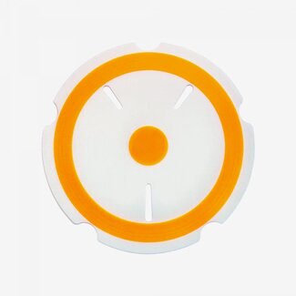SLUG SLUG - BB550FO - Uni-Badge 5.5" Impact Pad - Fluorescent Orange