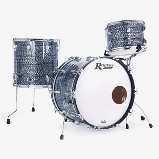 ROGERS Rogers - CLE0320HXSBO - Cleveland Series 3-Piece 12/14/20 Shell Pack in Sky Blue Onyx w/SBO Inlay Hoops