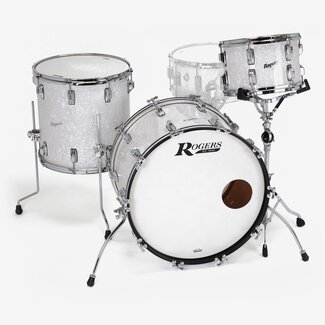 ROGERS Rogers - CV0322HXGMP - Covington Series 3pc Shell pk 12/16/22 with  Hex FT legs Round Spurs Green Marine Pearl