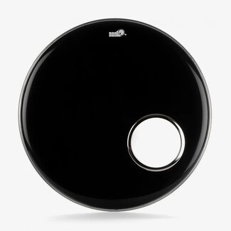 Bass Drum O's Bass Drum O's - ES- 2416C - 24" Ebony Remo w/1- HC6