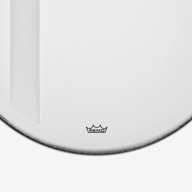 Dunnett - P3-1024-00-F - 24" Bass, Res-O-Tone, Powerstroke 3, HAZY, "FeltTone" Integrated Floating Felt Strip, by REMO USA