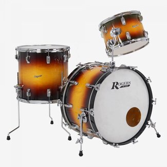 ROGERS Rogers - PT0320HXSB - PowerTone Series 3-Piece 13/16/20 Shell Pack in Sunburst Lacquer