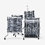 ROGERS - PT0322HXBKOY - PowerTone Series 3-Piece 12/16/22 Shell Pack in 70's Black Oyster