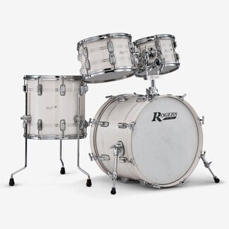 ROGERS ROGERS - PT0420HXAC - PowerTone Series 4-Piece 10/12/14/20 Shell Pack in Antique Cream Lacquer