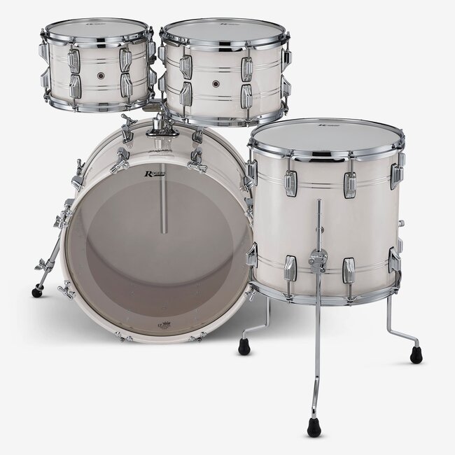 ROGERS - PT0420HXAC - PowerTone Series 4-Piece 10/12/14/20 Shell Pack in Antique Cream Lacquer