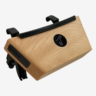 Native Tongue Percussion Native Tongue Percussion - RCPRW6M - Maple RhymBlock Drum Hoop Mounted Woodblock, 6 Inches