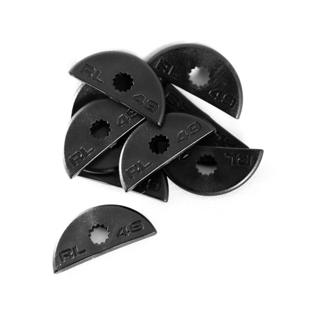 Rock Locks - RL49 - Tension Rod Locks 10 Pack, Small Size, Black