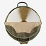 Tackle - TNZCB-WOD24  - Zipperless Canvas Cymbal Case with Shoulder Strap - 24" in Olive Drab, Large Pocket holds 4 cymbals, Small Pocket Holds Hi-Hats up to 16"