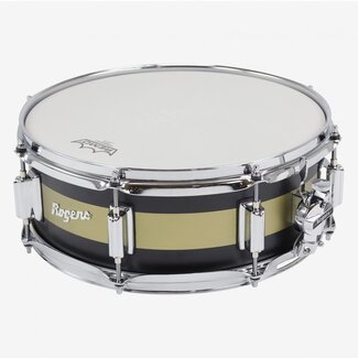 ROGERS Rogers - TWR24SBGD - Tower Series 5x14 Snare Drum in Satin Black/Gold Duco