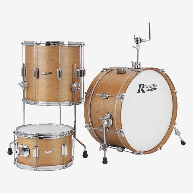 ROGERS - TWR0320SBV - Tower "Uptown" 3-Piece 12/14/20 Shell Pack in Satin Birch Veneer