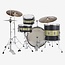 Rogers - TWR0322HXSBGD - Tower Series 3-Piece 12/16/22 Shell Pack in Satin Black/Gold Duco