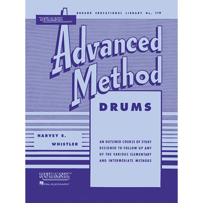 Rubank Advanced Method Drums Volume 1 - HL04470480 - Harvey Whistler