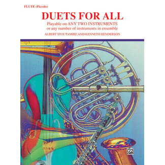 Alfred Publishing Co. Duets for All - Snare Drum - PROBK01333 - Albert Stoutamire