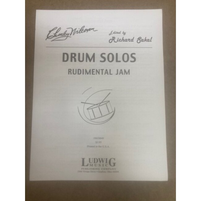 Wilcoxon Drum Solos Rudimental Jam - 10610648 - Richard Sakal