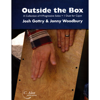 C. Alan Publications Outside the Box A Collection of 4 Progressive Solos & 1 Duet for Cajon - 18370 - Josh Gottry