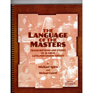 Sher Music Co. The Language of the Masters - Transcriptions of 10 Great Latin Percussion Artist - SHER002 - Michael Spiro