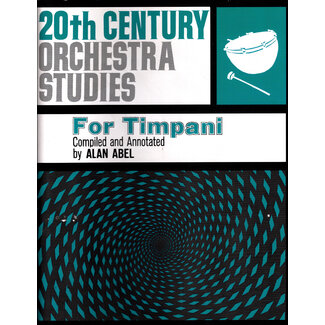 Hal Leonard Twentieth Century Orchestra Studies for Timpani - HL500331360 - Alan Abel