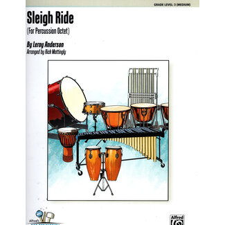 Alfred Publishing Co. Sleigh Ride for Percussion Octet - 49799 - Leroy Anderson
