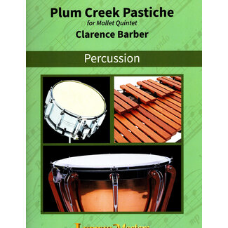 Alfred Publishing Co. Plum Creek Pastiche for Mallet Quintet - 50604003 - Clarence Barber