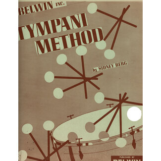 Alfred Publishing Co. Belwin Tympani Method - BEL001 - Timpani Sidney Berg