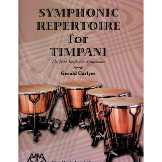 Hal Leonard Symphonic Repertoire for Timpani - 9 Beethoven Symphonies  - HL00317146 - Gerald Carlyss