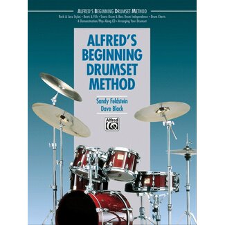 Alfred Publishing Co. Alfred's Beginning Drumset Method - by Dave Black and Sandy Feldstein - 00-16925