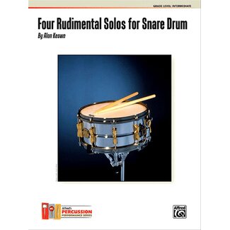 Alfred Publishing Co. Four Rudimental Solos for Snare Drum - by Alan Keown - 00-30272