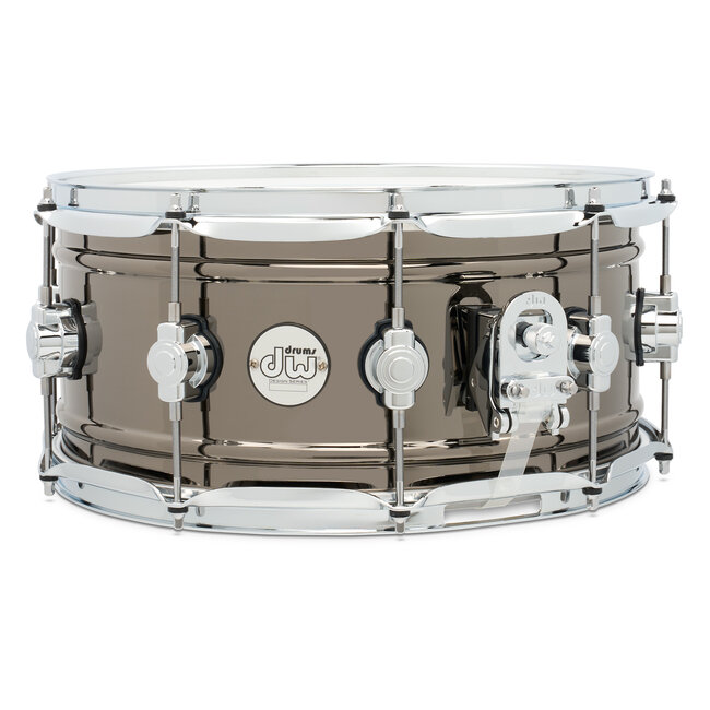 DW - DDSD6514BNCR - Design Snare 6.5X14 Black Nickel Over Brass