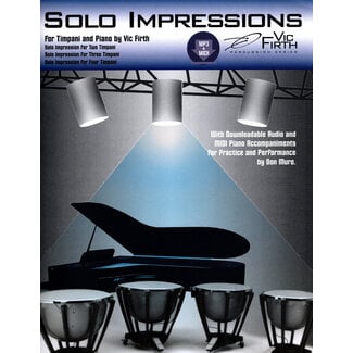 Carl Fischer LLC Solo Impressions for Timpani and Piano  -  DRM101 - Vic Firth