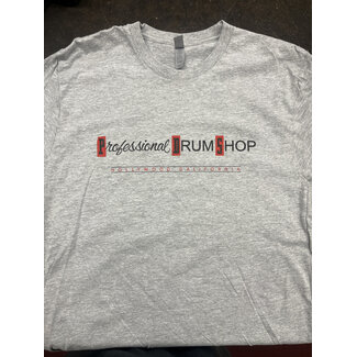 Professional Drum Shop Professional Drum Shop Gray T-Shirt - Limited Run! - Medium