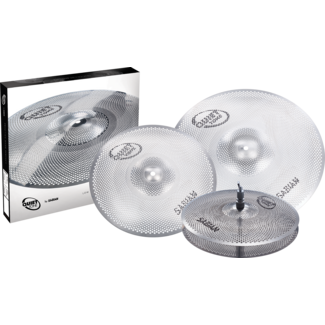 Sabian Sabian - QTPC502 - Quiet Tone Practice Cymbals Set (14/14/18)