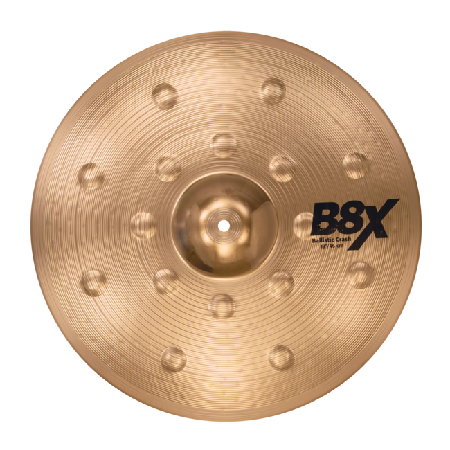 Sabian - 418BCX - 18" B8X Ballistic CrashÃ‚Â Ã‚Â Ã‚Â Ã‚Â 