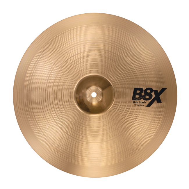Sabian - 41706X - 17" B8X Thin Crash