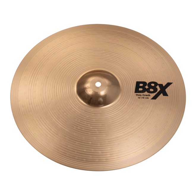 Sabian - 41606X - 16" B8X Thin Crash